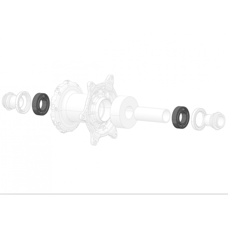 Front Wheel Bearing Kit Pair – Nissan Micra MK3 K12 2003–2010, 37x72x37mm