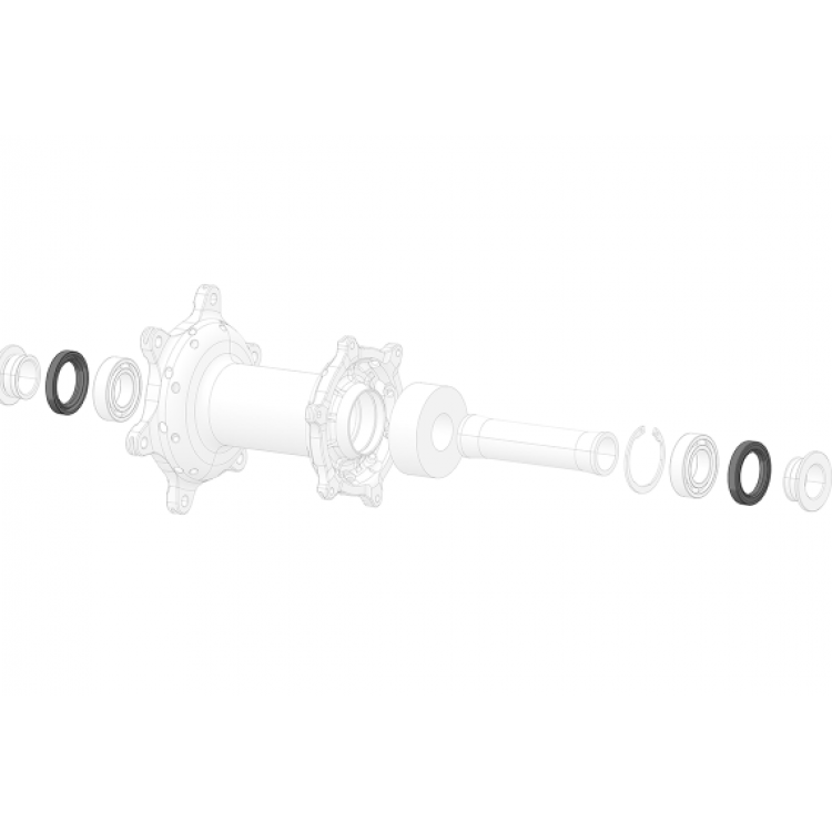 Stark - Varg - Rear Wheel Bearing - Seals