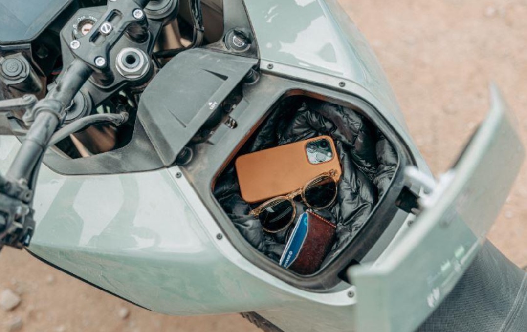 electric motorbike tank storage